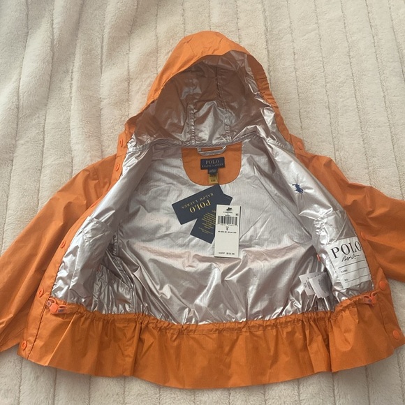 Polo Ralph Lauren New Orange Windbreaker 5 - Picture 4 of 10